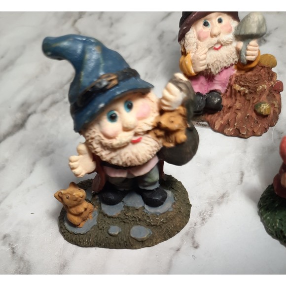 Miniature Gnomes Made Exclusively for The Riviera Collection Set of 6 - Picture 6 of 8